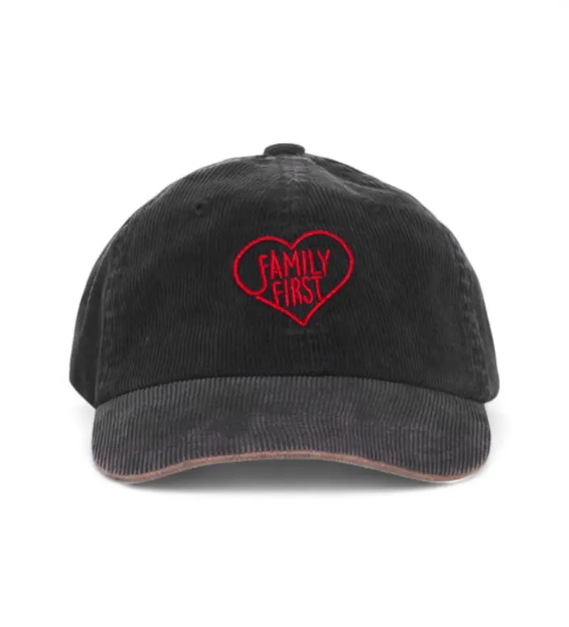 per uomo HHF2406 Berretto a cuore nero (OSFA), Casual, Cotone