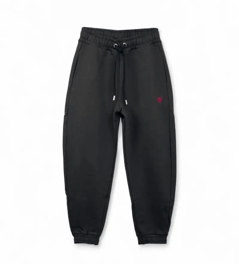 per uomo JOS2403 Jogger Heart nero (S), Casual, Cotone