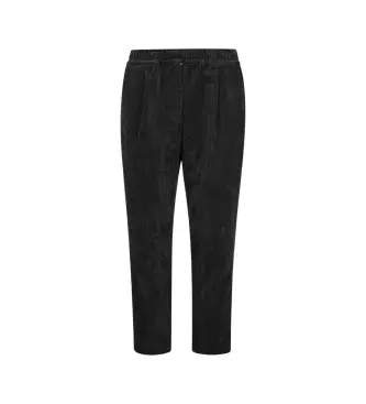 per uomo PF2502 Pantaloni chino in velluto nero (M), Casual, Poliestere
