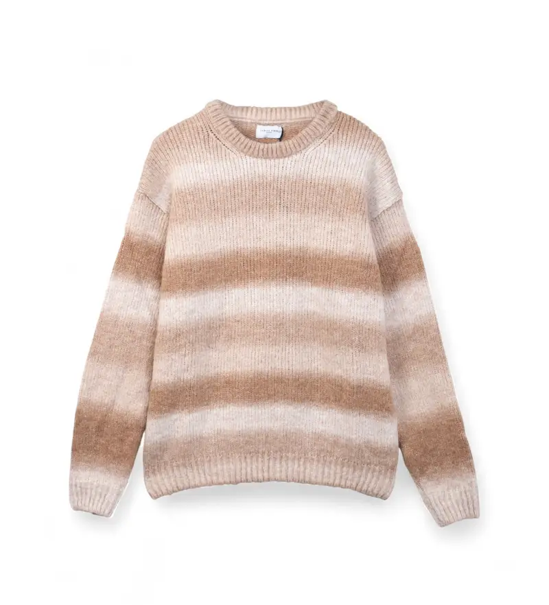 per uomo SWF2503 Maglia beige sbiadita (M), Casual, Lana