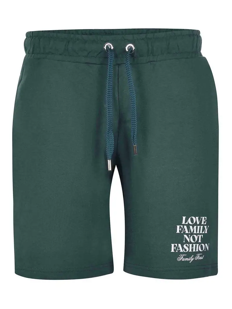 Shorts fatti di cotone Verde