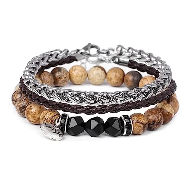 FANCIBAND Bracciali Uomo Turchese 1597112