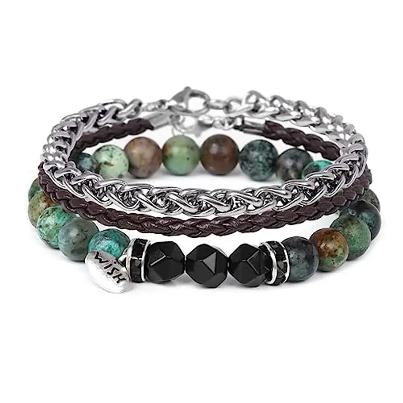 FANCIBAND Bracciali Uomo Verde 1597109