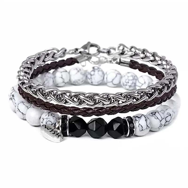 FANCIBAND Bracciali Uomo Turchese 1597108