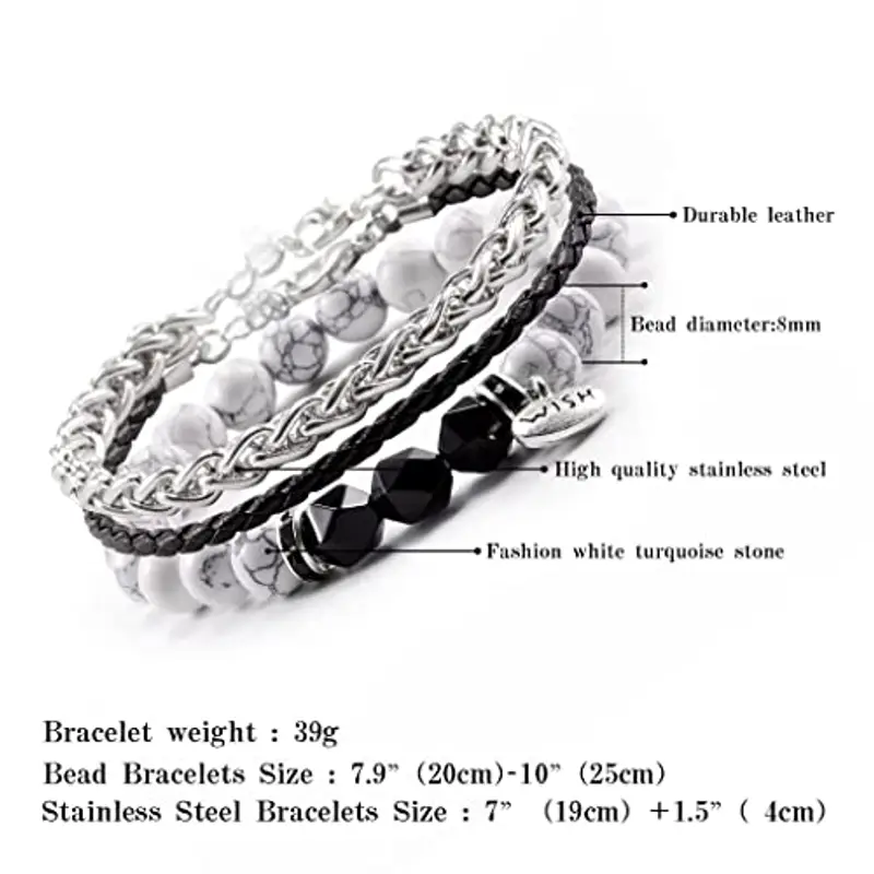 FANCIBAND Bracciali Uomo Turchese 1597108 miniatura 3