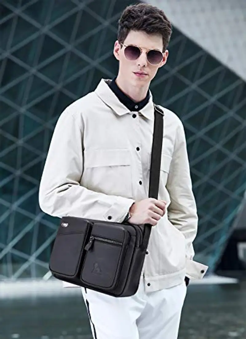 FANDARE Borsa a tracolla Uomo Nero 2338384 miniatura 2