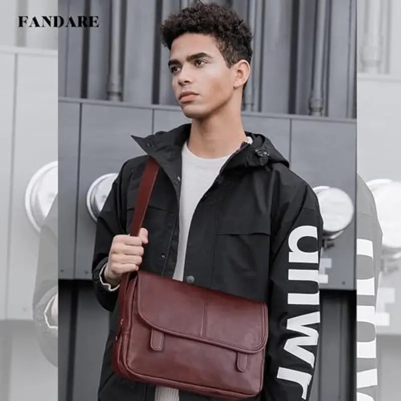 FANDARE Borsello Uomo Marrone 1600555 miniatura 2