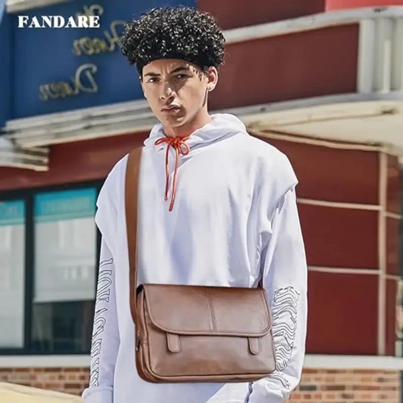 FANDARE Borsello Uomo Giallo 1600556 miniatura 2