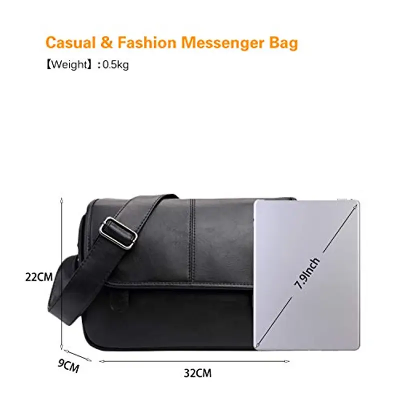 FANDARE Borsello Uomo Nero 1509439 miniatura 3