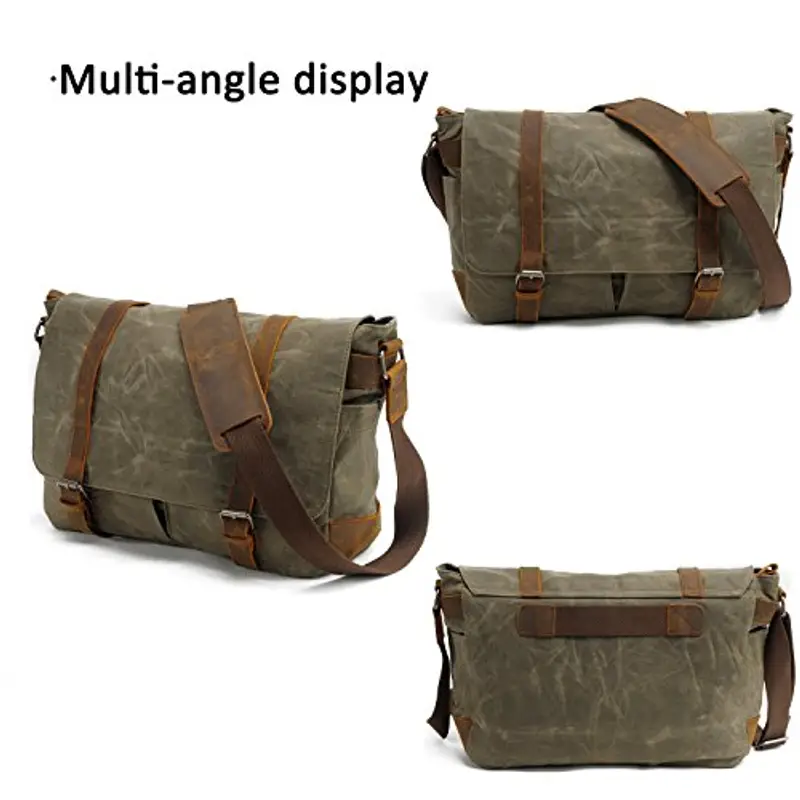 FANDARE Borsa a tracolla Uomo Verde 954887 miniatura 3