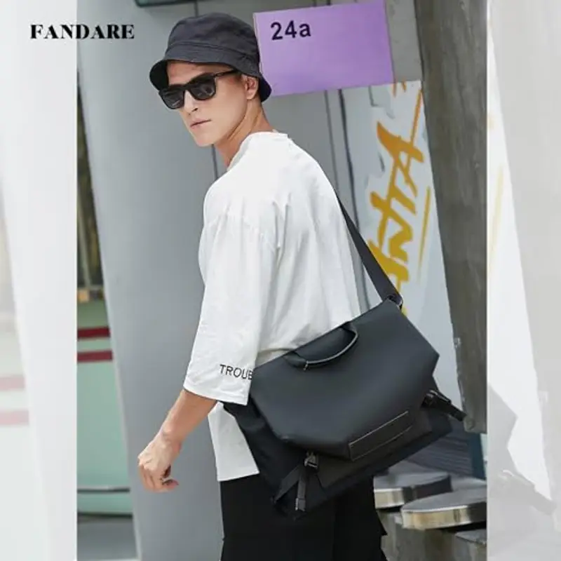 FANDARE Borsello Uomo Nero 954914 miniatura 2