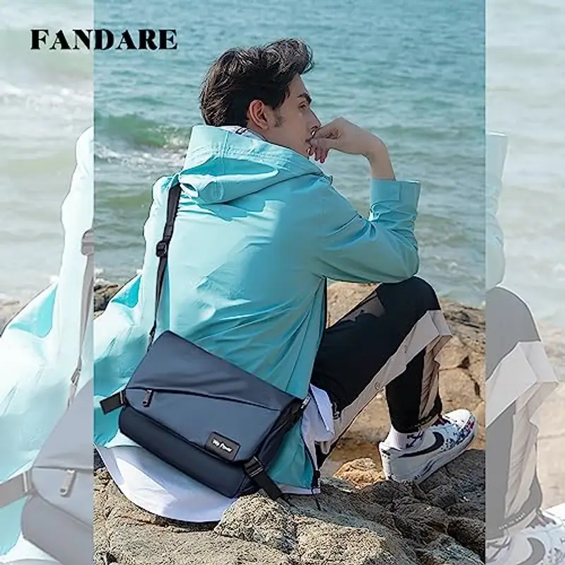 FANDARE Borsello Uomo Verde 2331042 miniatura 2