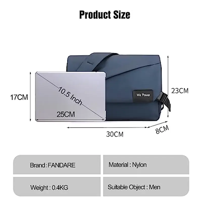 FANDARE Borsello Uomo Verde 2331042 miniatura 3