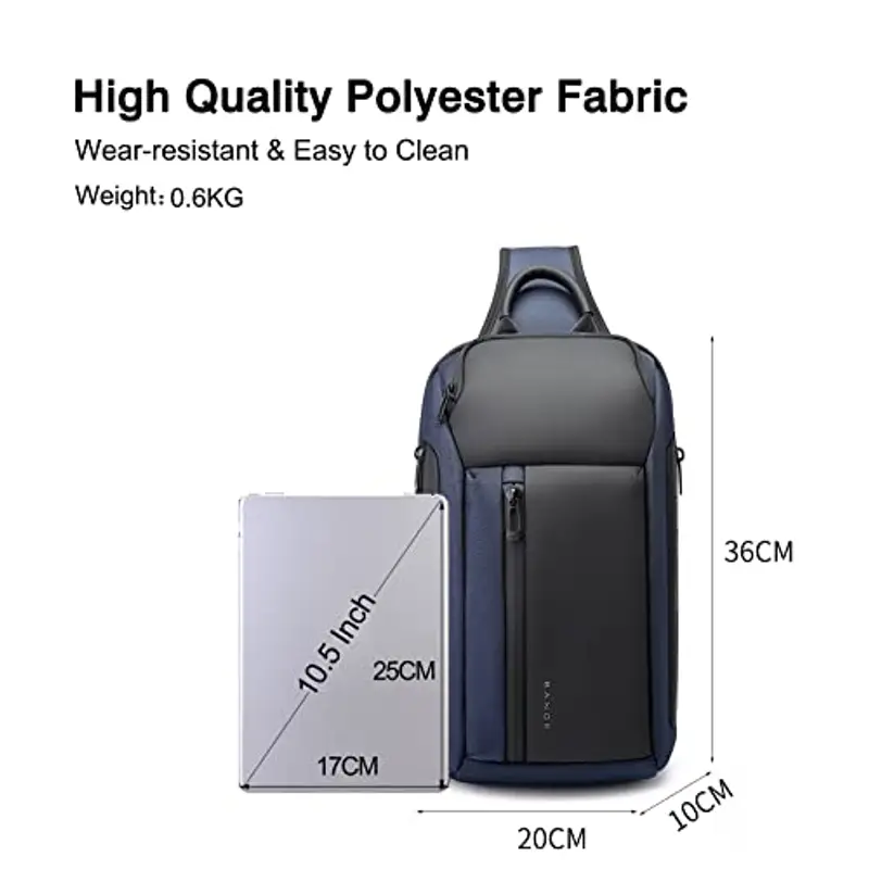 FANDARE Borsello Uomo Blu 2087580 miniatura 3