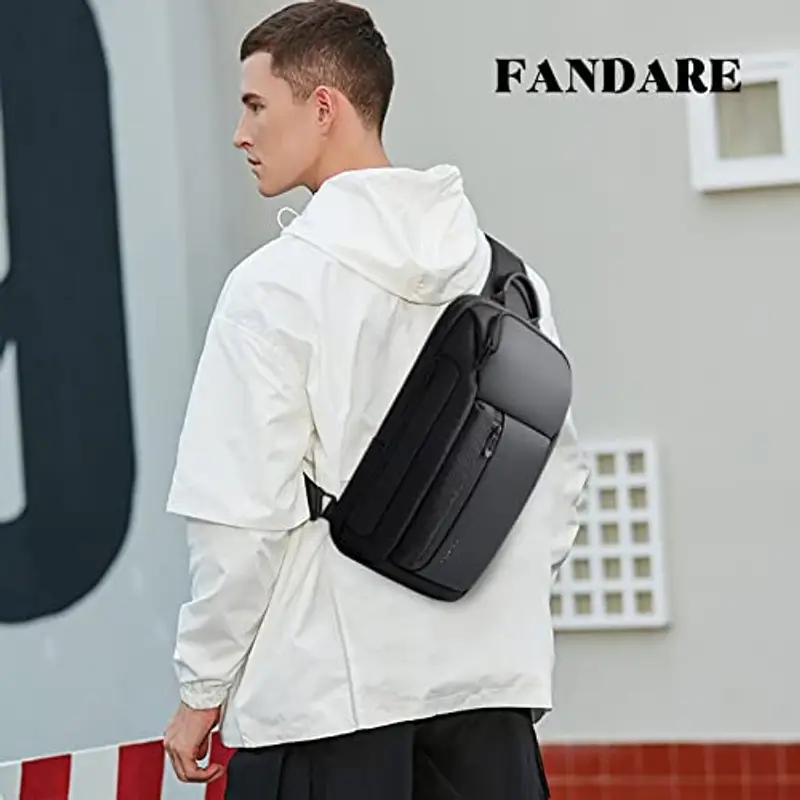 FANDARE Borsello Uomo Nero 2087590 miniatura 2