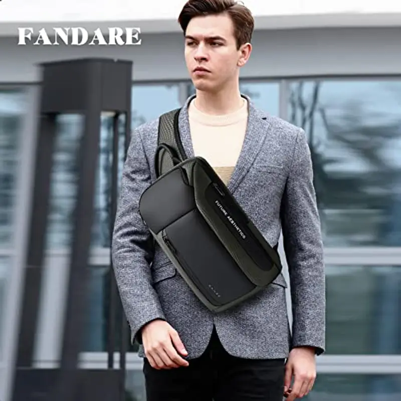 FANDARE Borsello Uomo Verde 2087588 miniatura 3