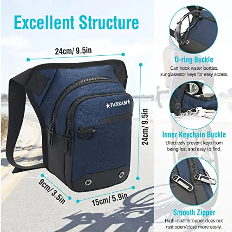 Faneam Marsupio Uomo Verde 2150621 miniatura 2