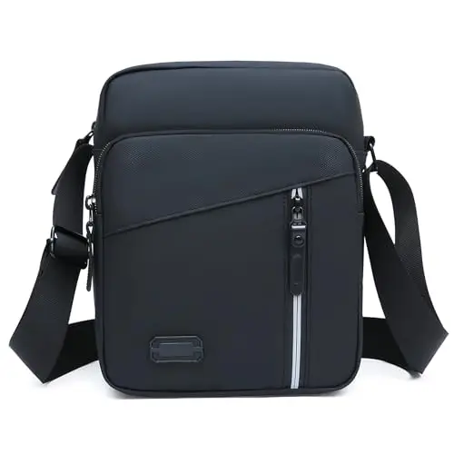 Fangehong Borsello Uomo Nero 2525798