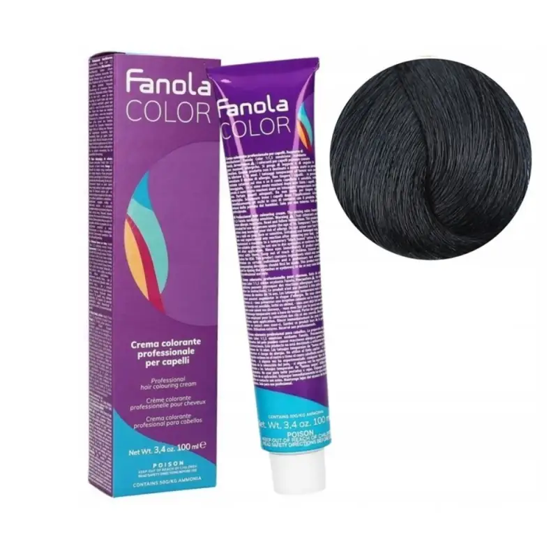 Crema Colore Crema Colorante 100 ml 1.10 Blu Nero