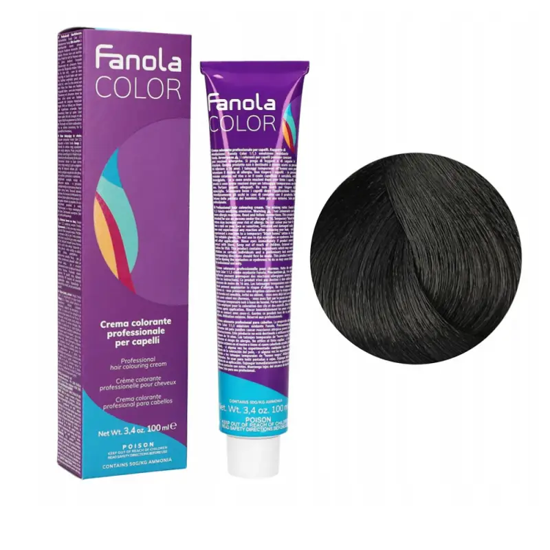 Crema Colore Crema Colorante 100 ml 5.11 Castano Chiaro Grigio Intenso