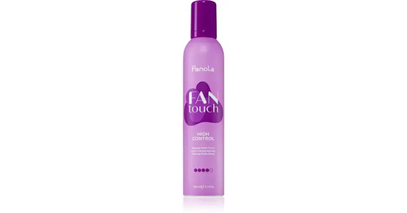FanTouch Extra Strong Mousse fissante per capelli molto forte, 300 ml