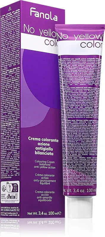 No Yellow Color tintura per capelli 100ml S.1202 -Antigiallo Super Brightener