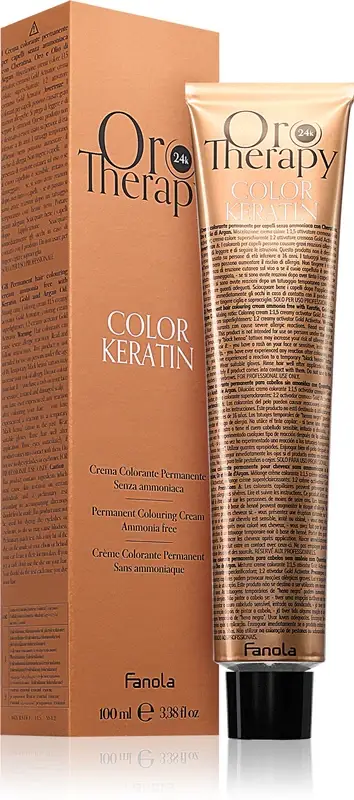 Tinture per capelli Fanola Oro Therapy - Gamma di colori a colori 5.1 | Frassino Chiaro Castano
