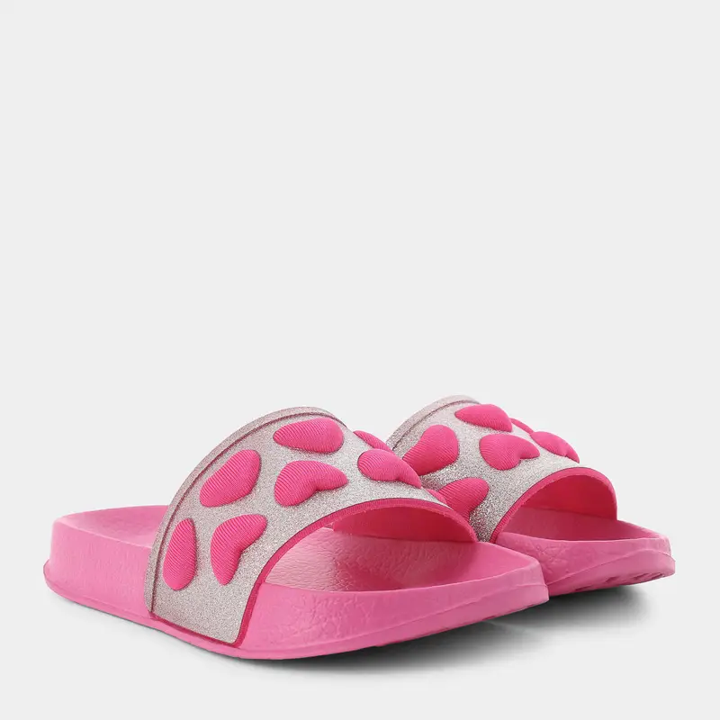 Ciabatte Fantastica da Bambina, fucsia miniatura 2