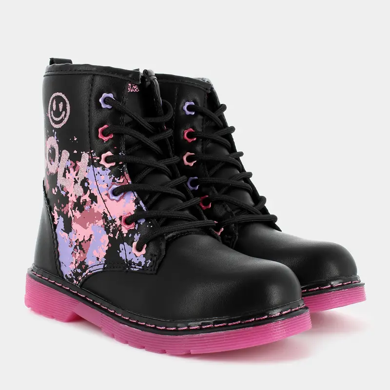 FANTASTICA Scarponcini Bambina Nero 2504306 miniatura 2