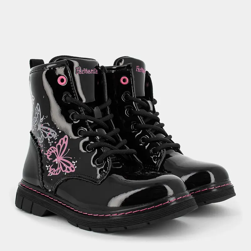 FANTASTICA Scarponcini Bambina Nero 2715033 miniatura 2