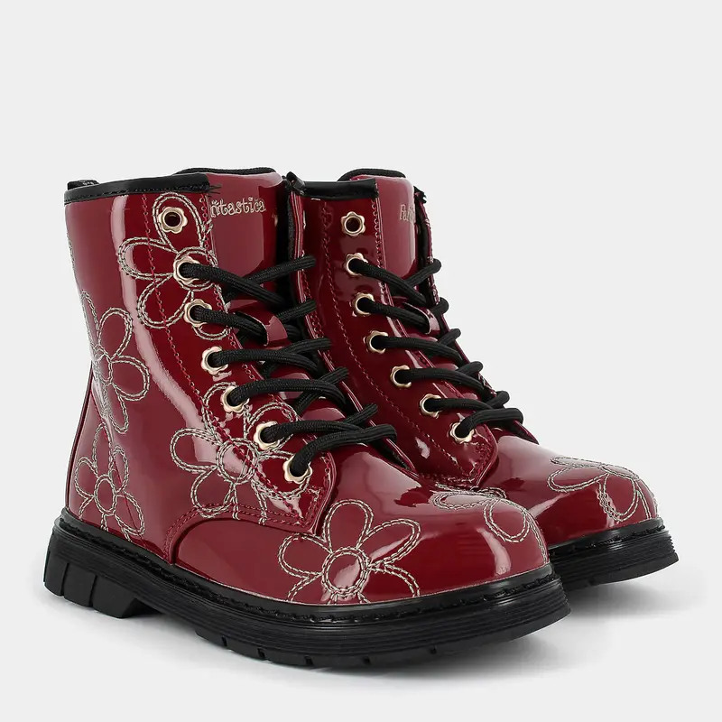 FANTASTICA Scarponcini Bambina Rosso 4191926 miniatura 2