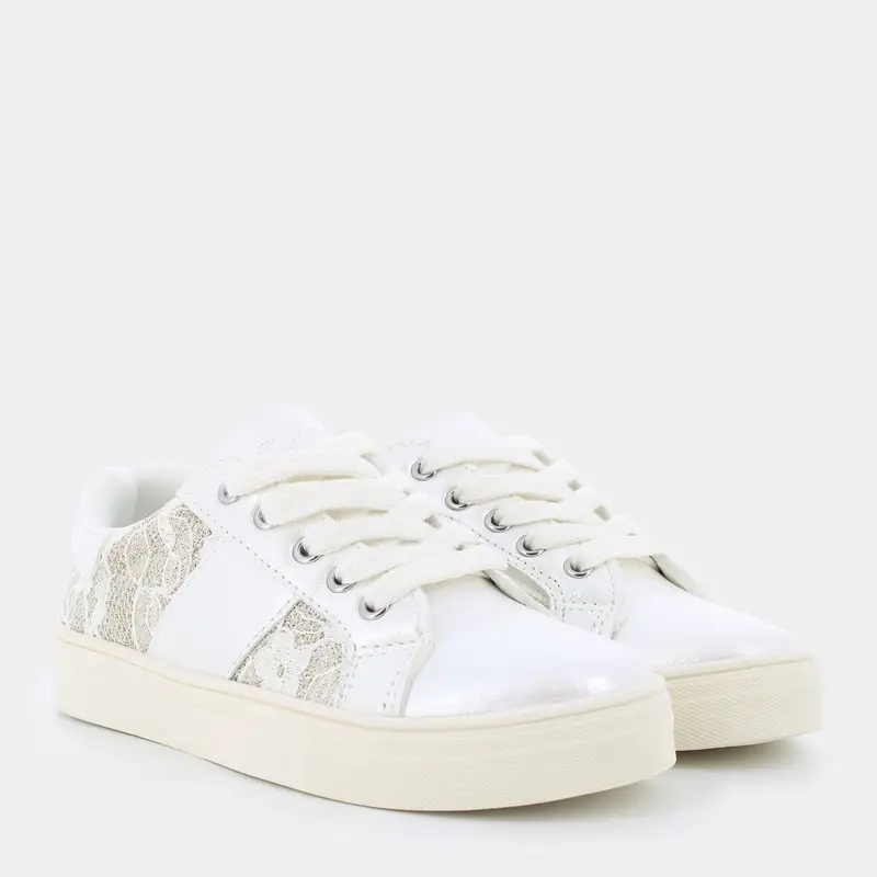 Sneakers Fantastica da Bambina, oro miniatura 2