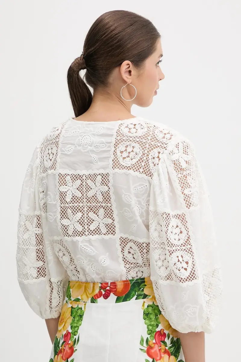 Farm Rio Body Donna Bianco 3840569 miniatura 3