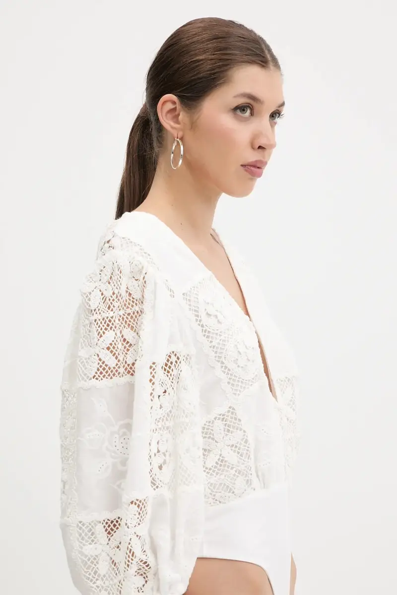 Farm Rio Body Donna Bianco 3840569 miniatura 5