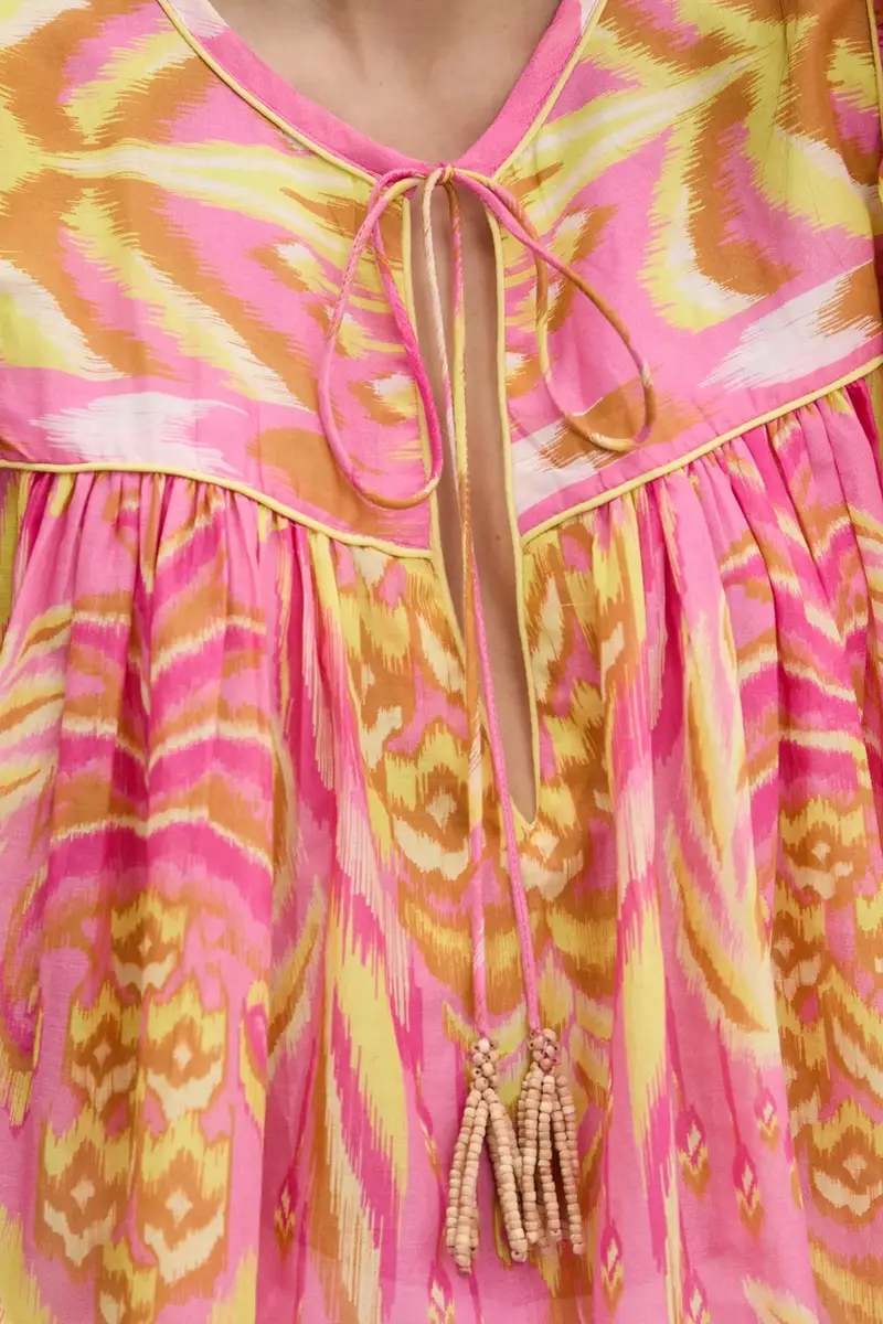 camicetta in cotone donna colore rosa 336600 miniatura 5