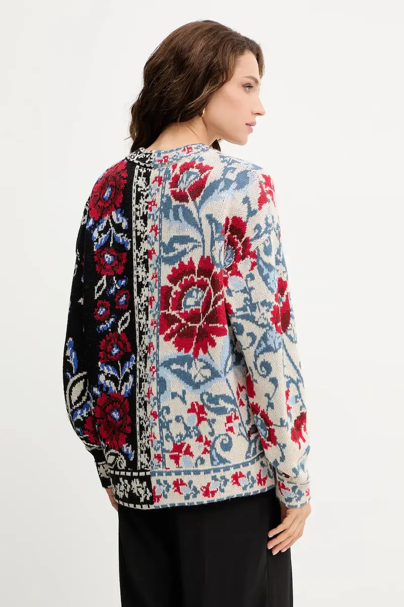 Farm Rio Cardigan Donna Nero 3846504 miniatura 3