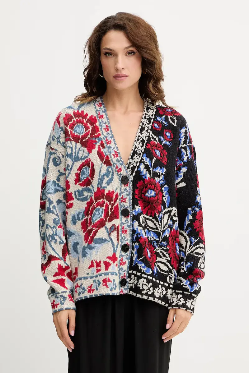 Farm Rio Cardigan Donna Nero 3846504