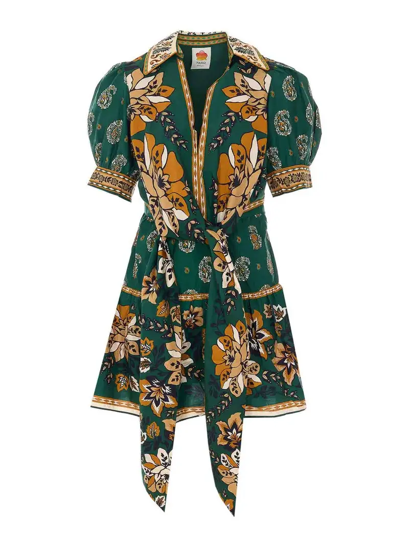 MiniVestito verde Ayla