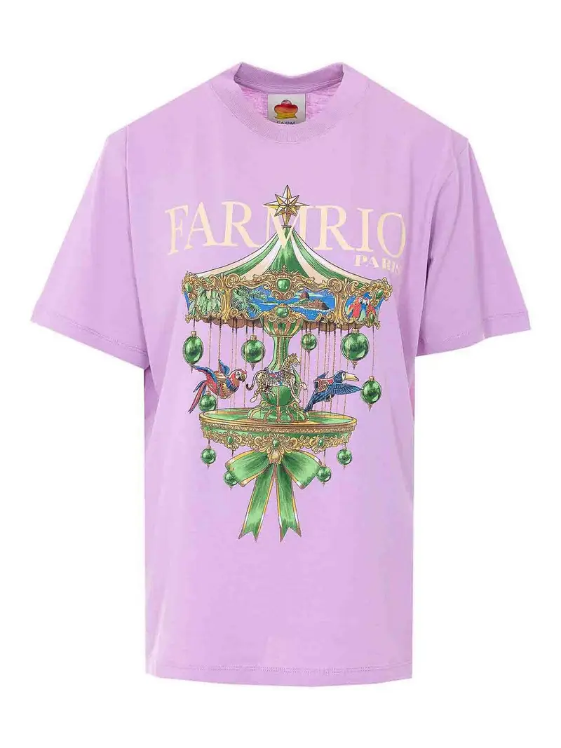 Farm Rio T-shirt Viola 4259105