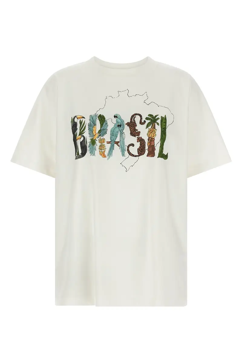 Farm Rio T-shirt Bianco 4227017