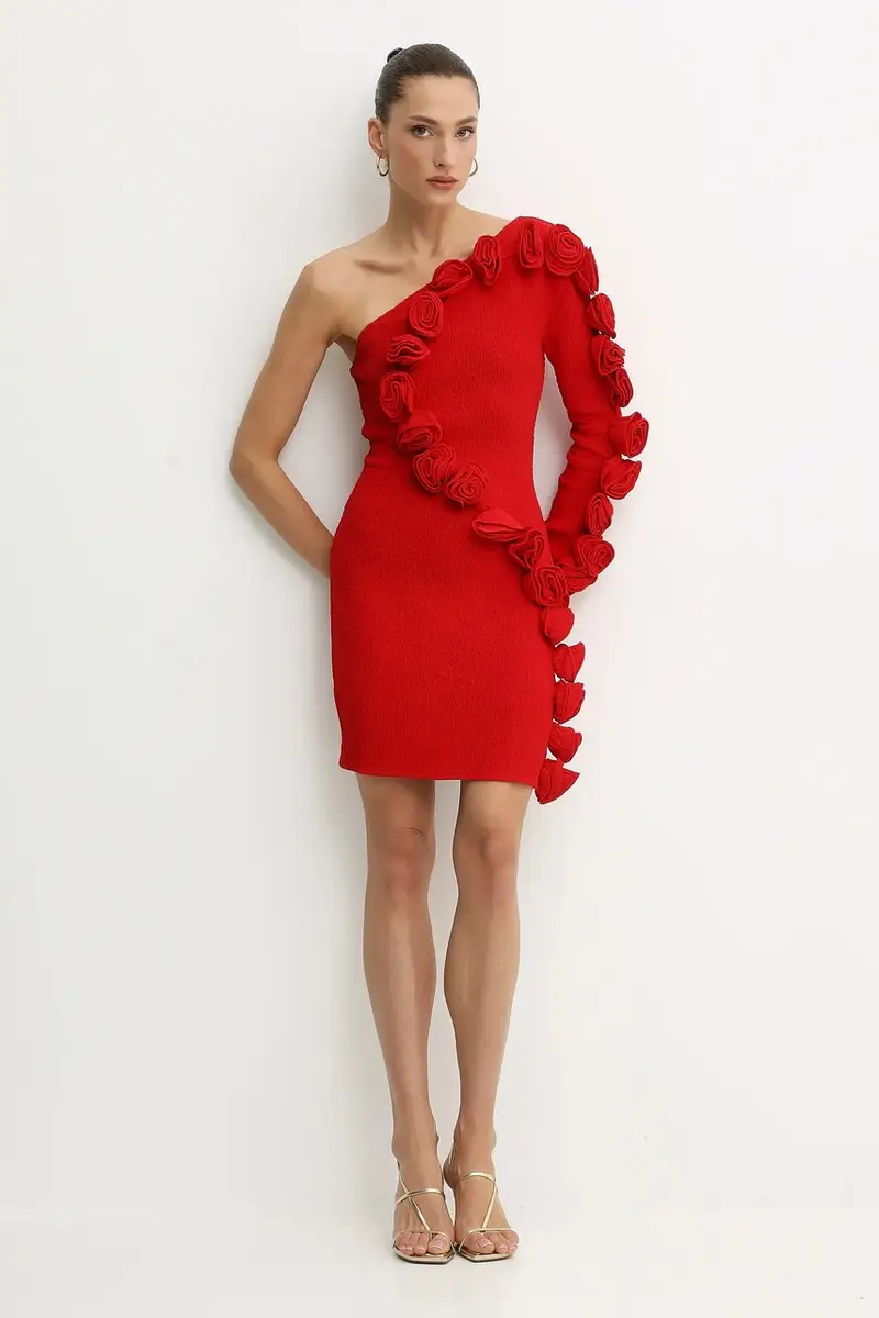 vestito colore rosso 346139 miniatura 2