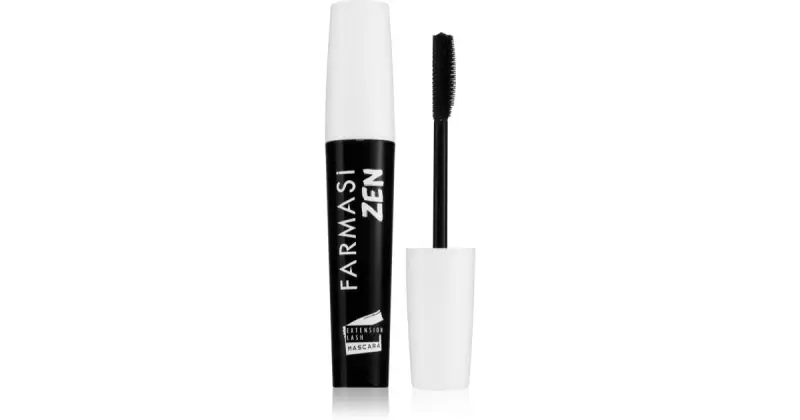 Zen Mascara Per Ciglia Voluminose, Lunghe E Colore Separato Nero 8 Ml