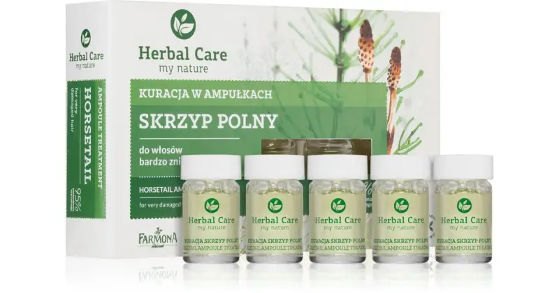 Herbal Care Trattamento Intensivo Per Capelli Molto Danneggiati 5 X 5 Ml