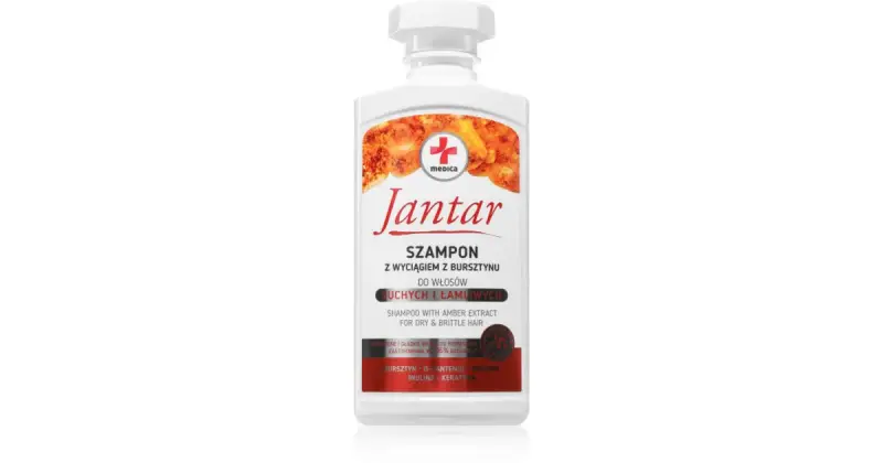 Jantar Medica shampoo nutriente intenso per capelli secchi 330 ml