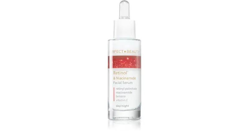 Perfect Beauty Retinol & Niacinamide Siero Viso Per Ritardare Gli Effetti Dell'Invecchiamento Per Pelli Secche 30 Ml