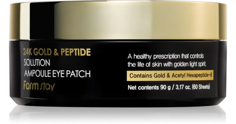 24K Gold & Peptide Solution maschera per gli occhi 60 pezzi