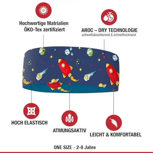 Fascia per bambini, sottile, ultraleggera ed elastica, per ragazzi e ragazze miniatura 3