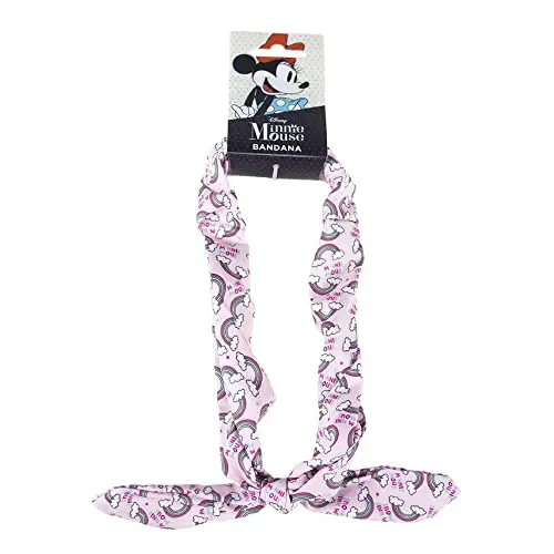 Fascia per capelli Disney, Minnie Mouse, fermacapelli con nodo, elastico, rosa miniatura 2