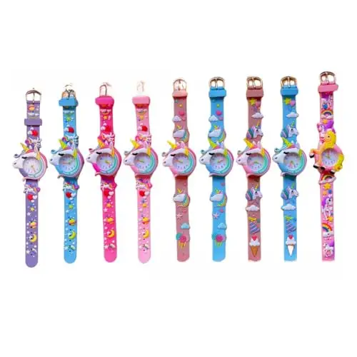 FASHION YO Orologio analogico al quarzo con cinturino in acciaio inox, motivo: gatti e ragazze, idea regalo per miniatura 3