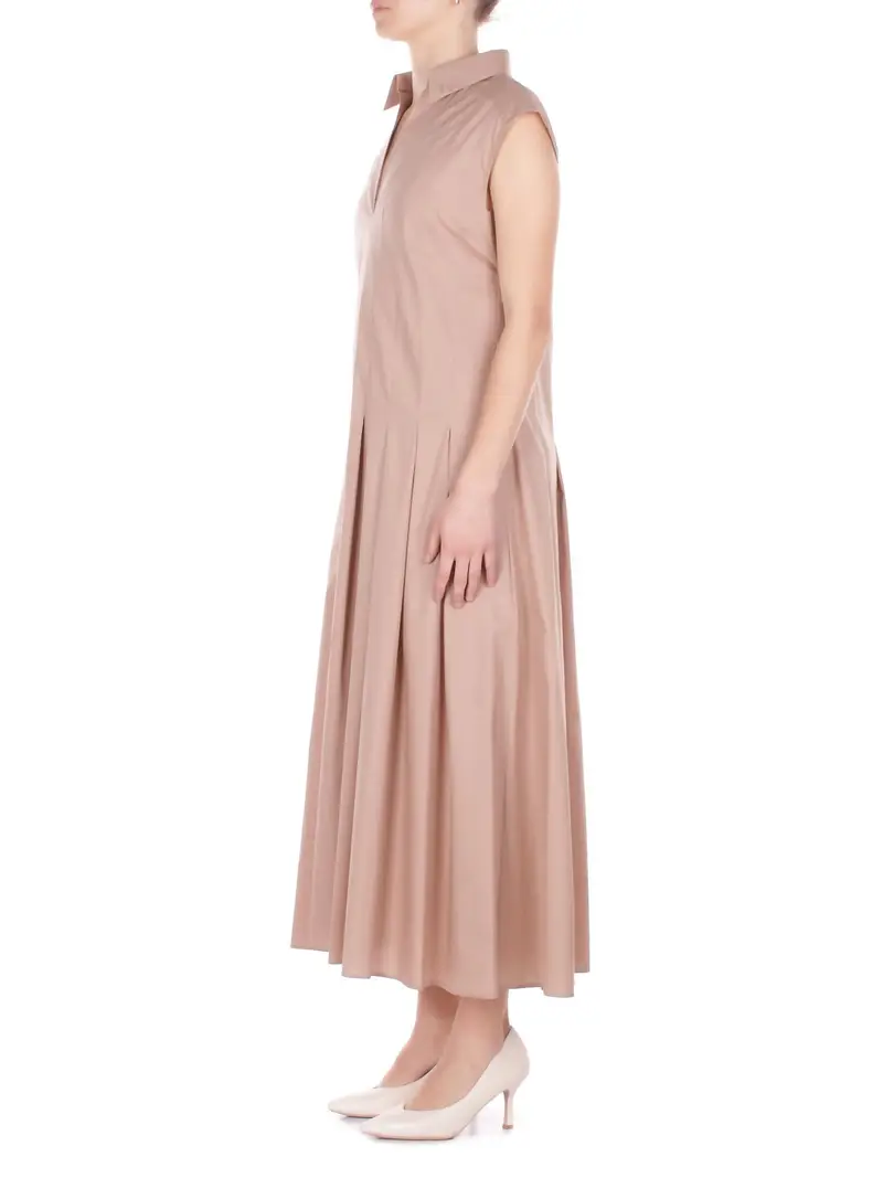 Abito Donna FAY Beige scuro Abito smanicato pieghe miniatura 2
